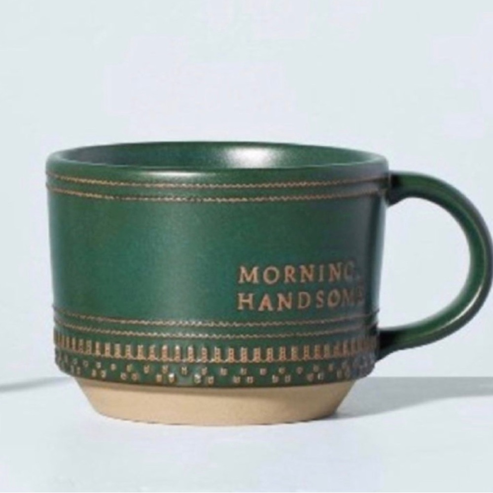 “MORNING HANDSOME” Stoneware Coffee Mug -  Hearth & Hand™ Magnolia